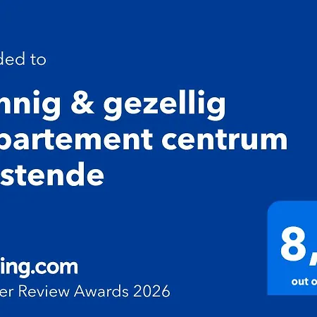Zonnig & Gezellig Centrum 公寓 奥斯滕德